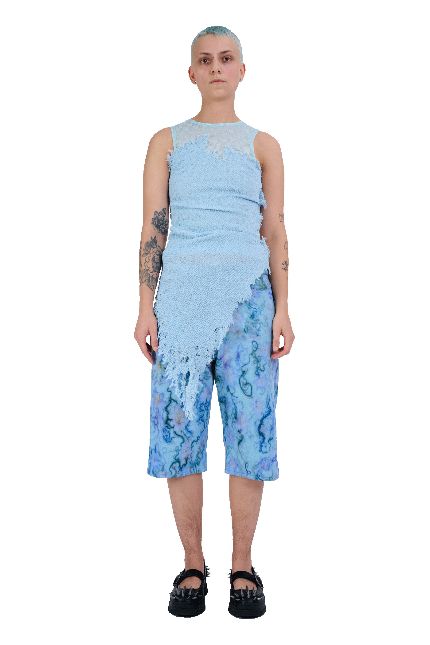 BLUE THORN MIKAELA JORTS - 2