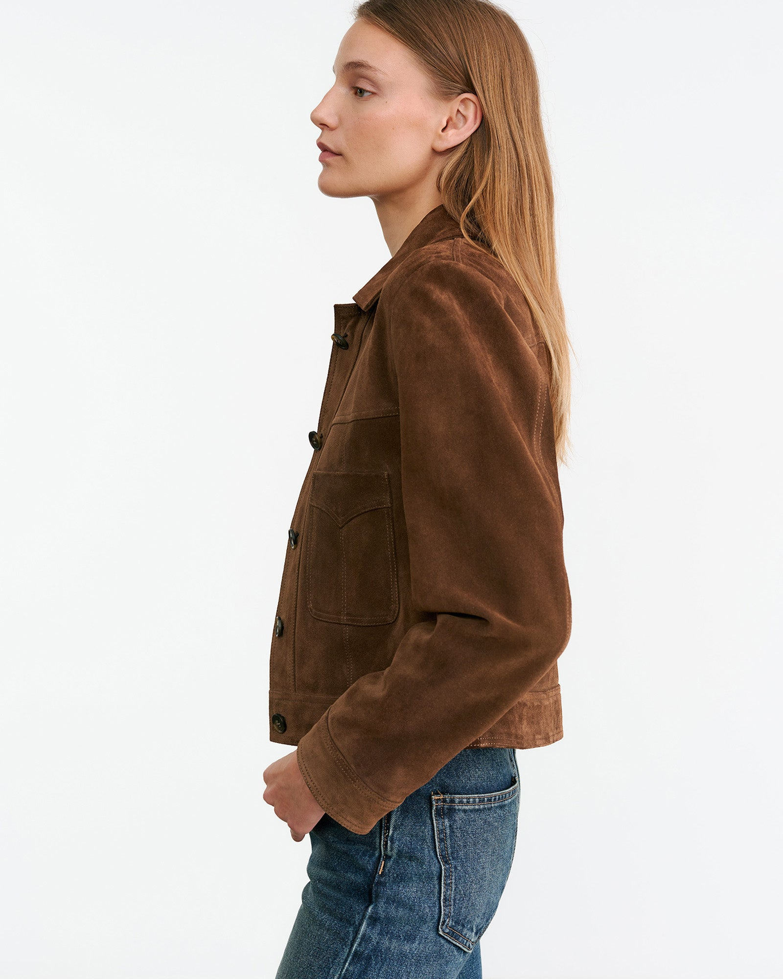 SUSANNAH SUEDE JACKET - 3