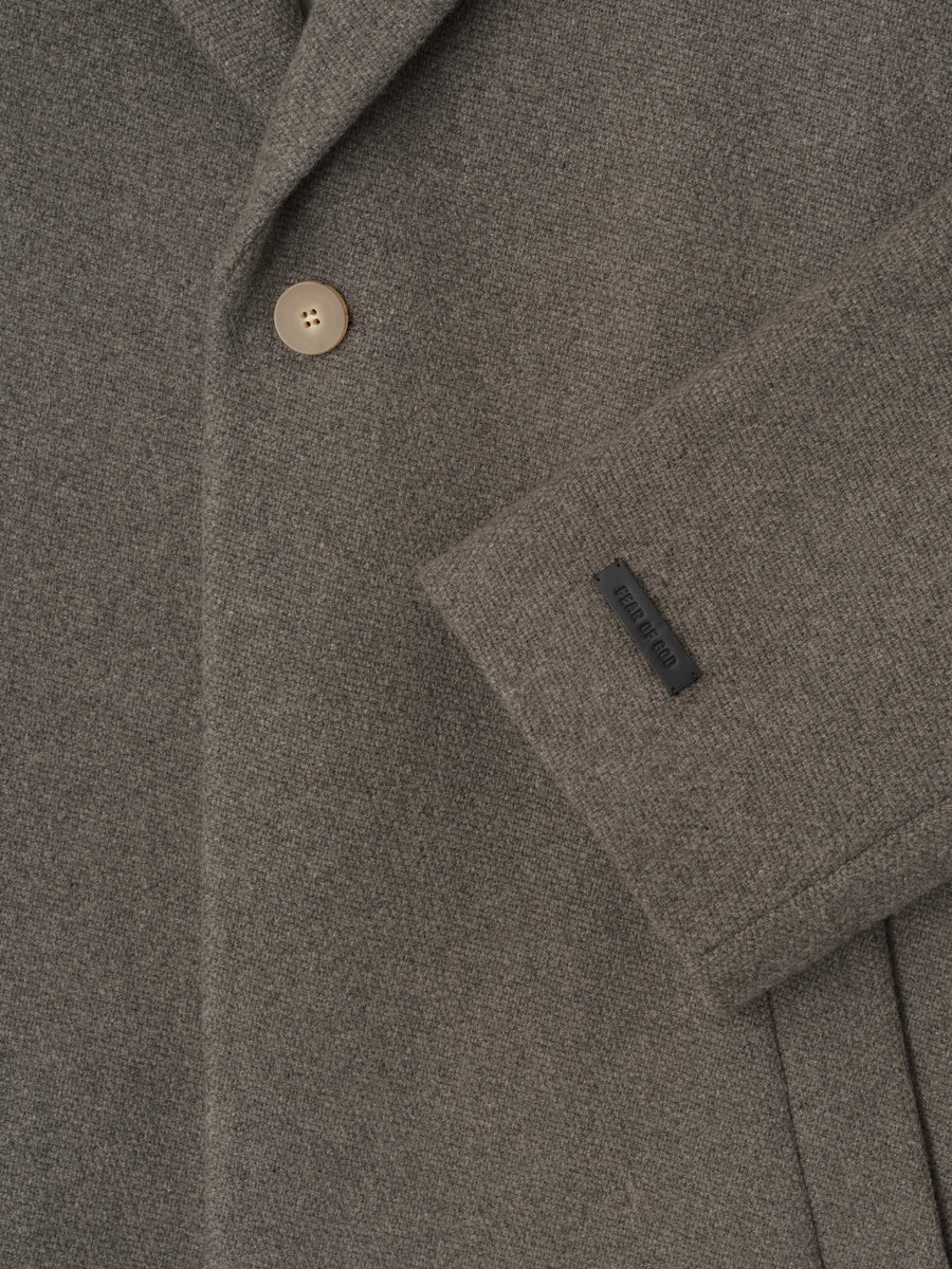Wool Relaxed Coat - 7