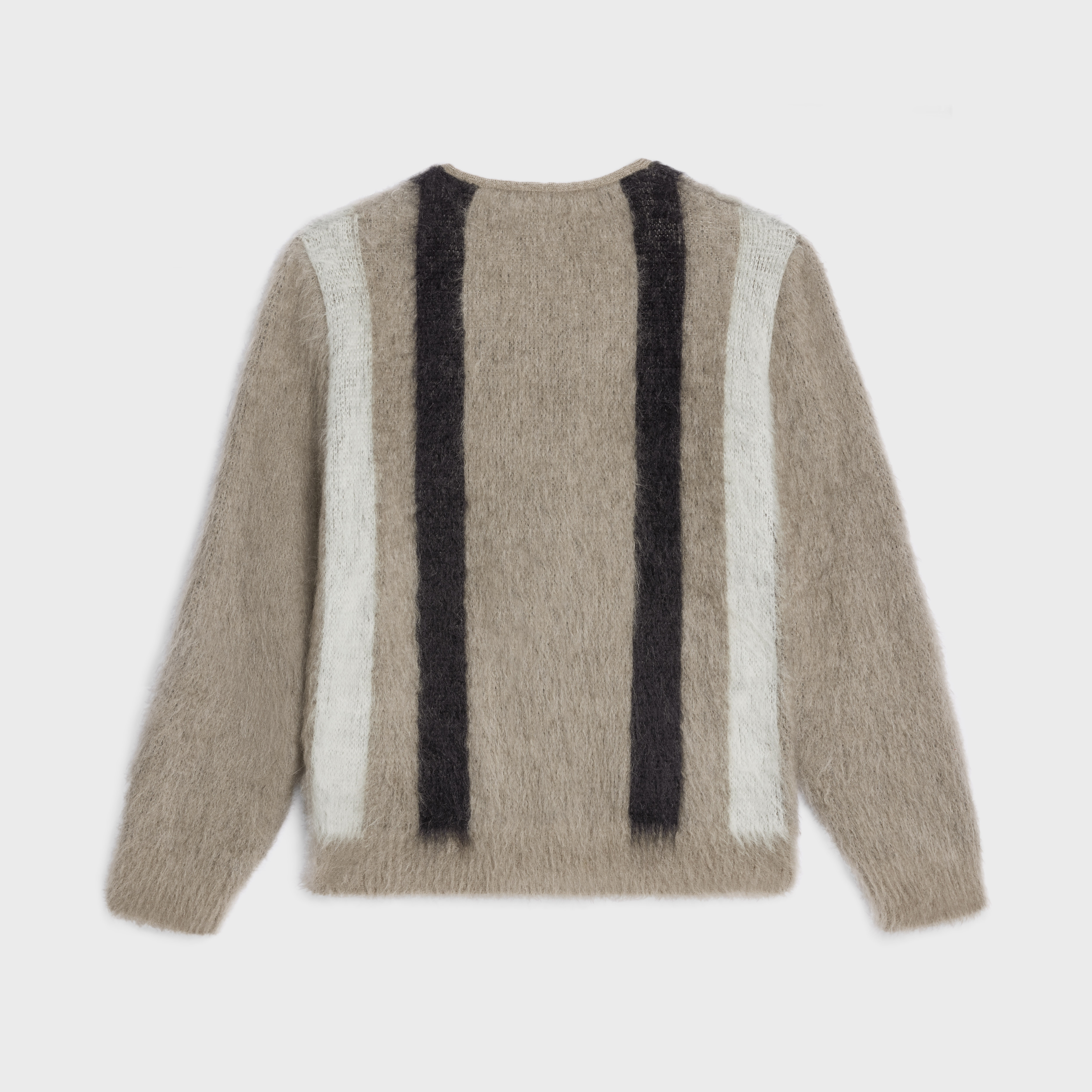 cardigan in brushed mohair - 2