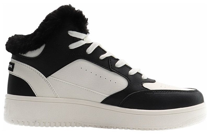 ANTA (WMNS) ANTA Skateboarding Series Sneakers High 'Black' 922248913-2 outlook