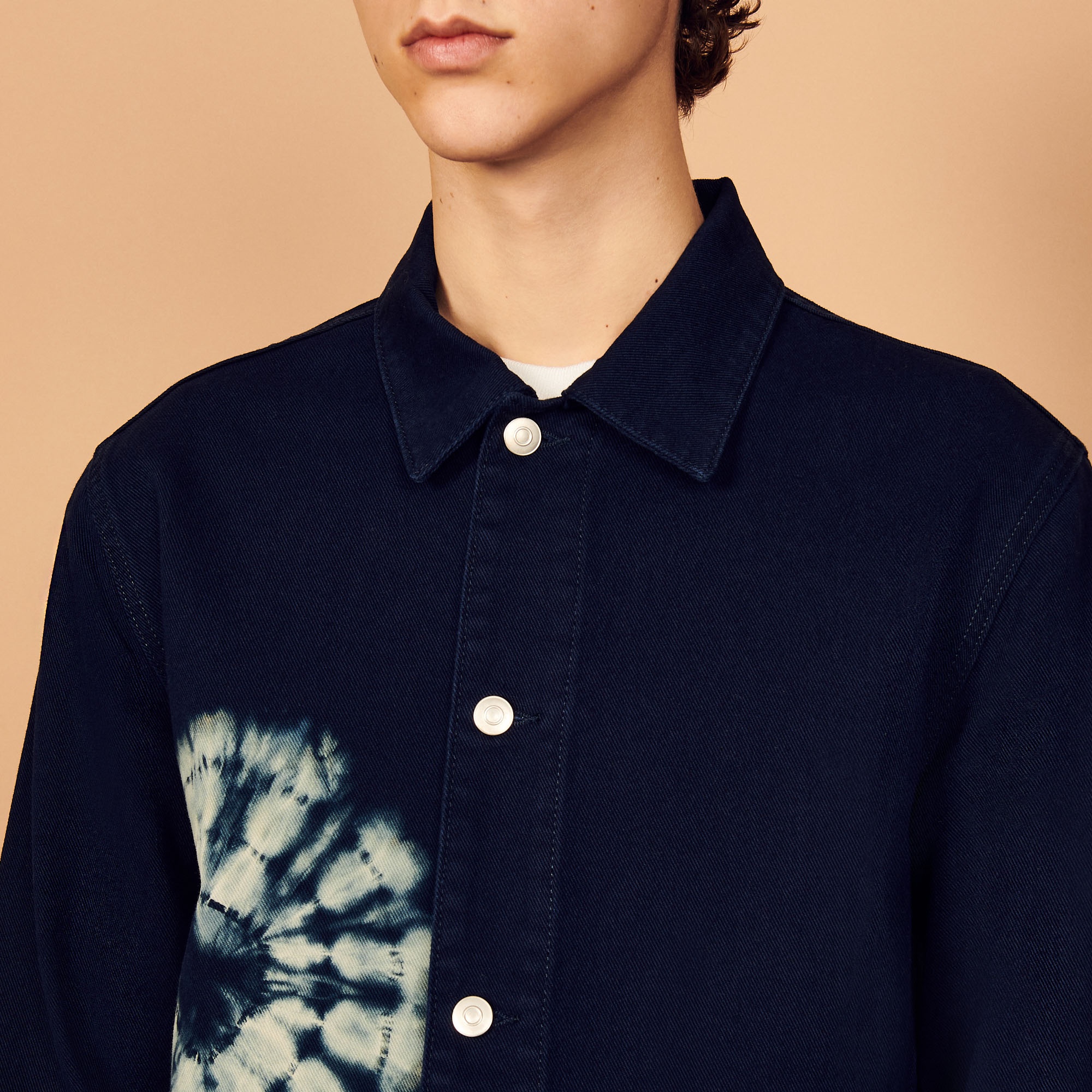 Organic cotton tie-dye jacket - 5