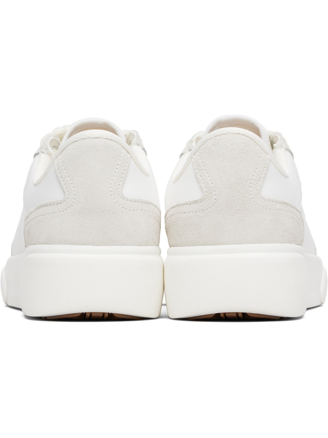 White & Gray Del Mar Sneakers - 2