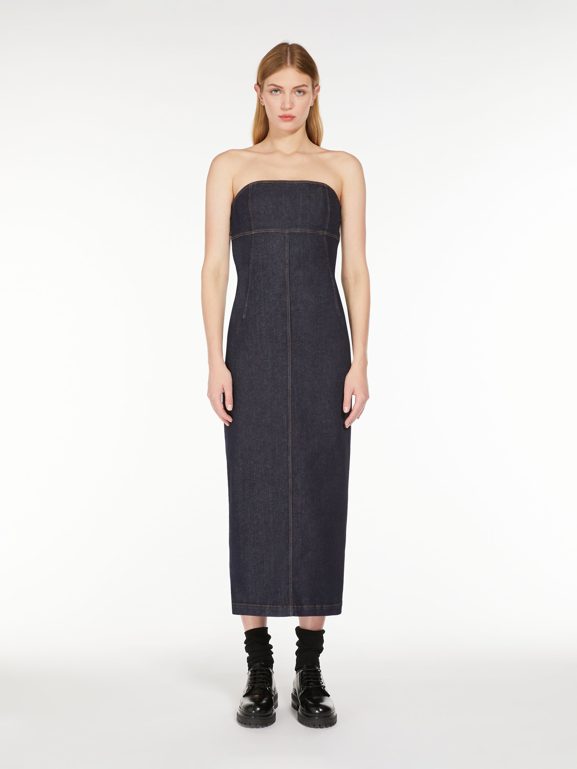 OSOL Denim bustier dress - 3