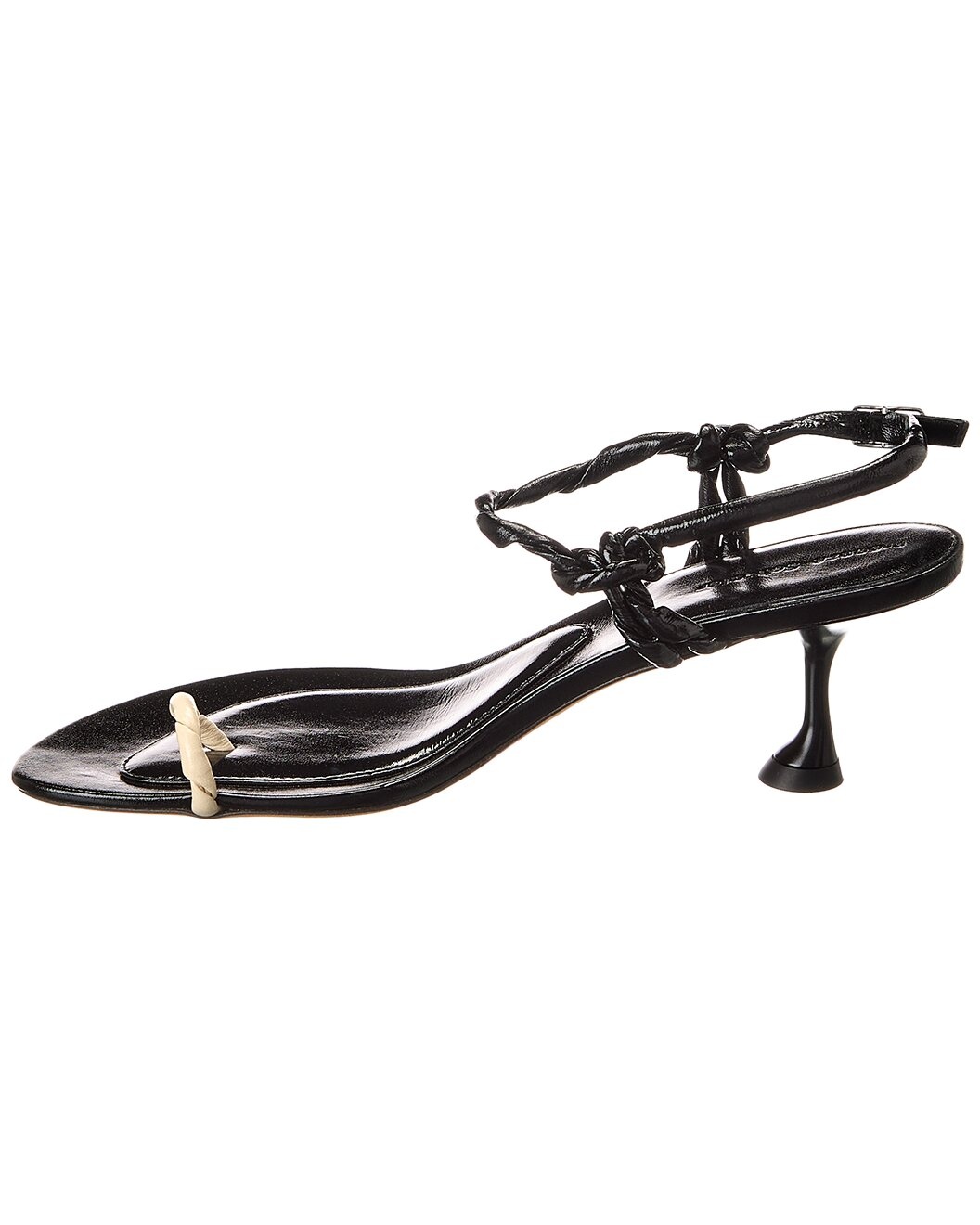 Proenza Schouler Tee Toe Leather Sandal - 2