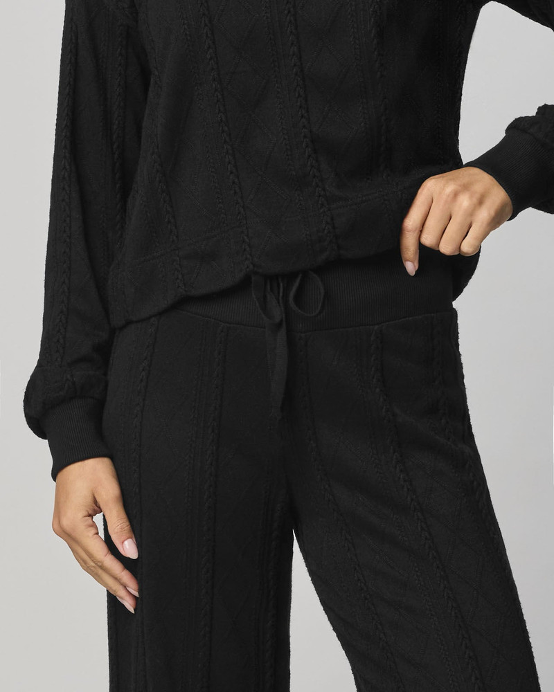 Splendid Cable Lounge Wide Leg Pant outlook