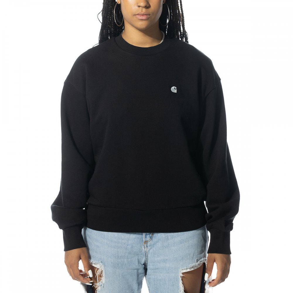 Casey Sweatshirt W "Black" - 1