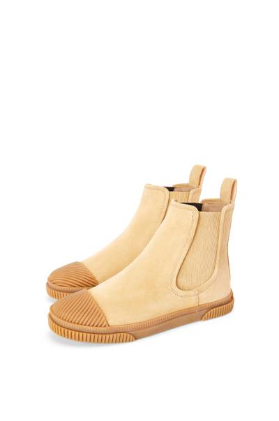 Loewe Chelsea boot in suede outlook