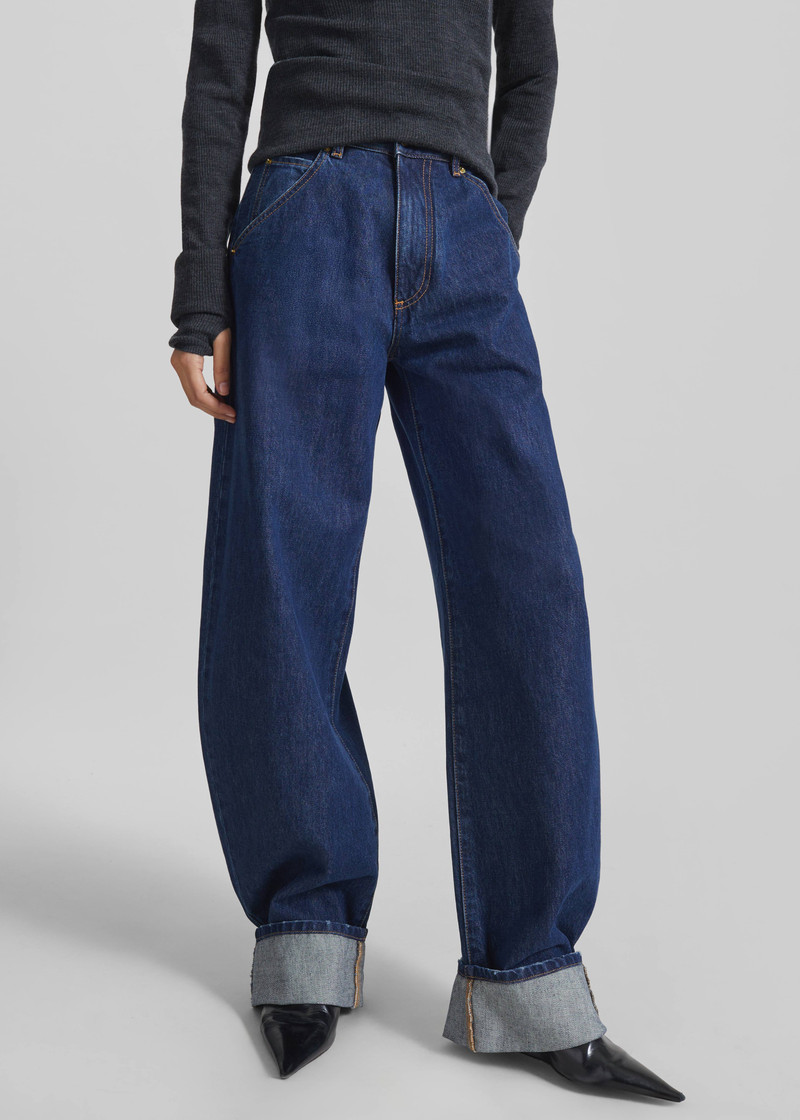 Darkpark Khris Barrel Leg Denim - Tokyo Midnight 6