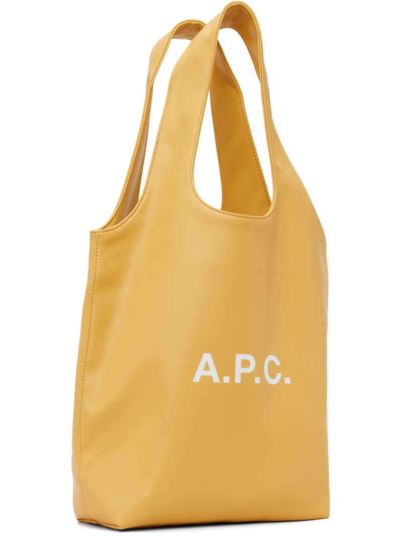 A.P.C. Yellow Ninon Small Tote outlook