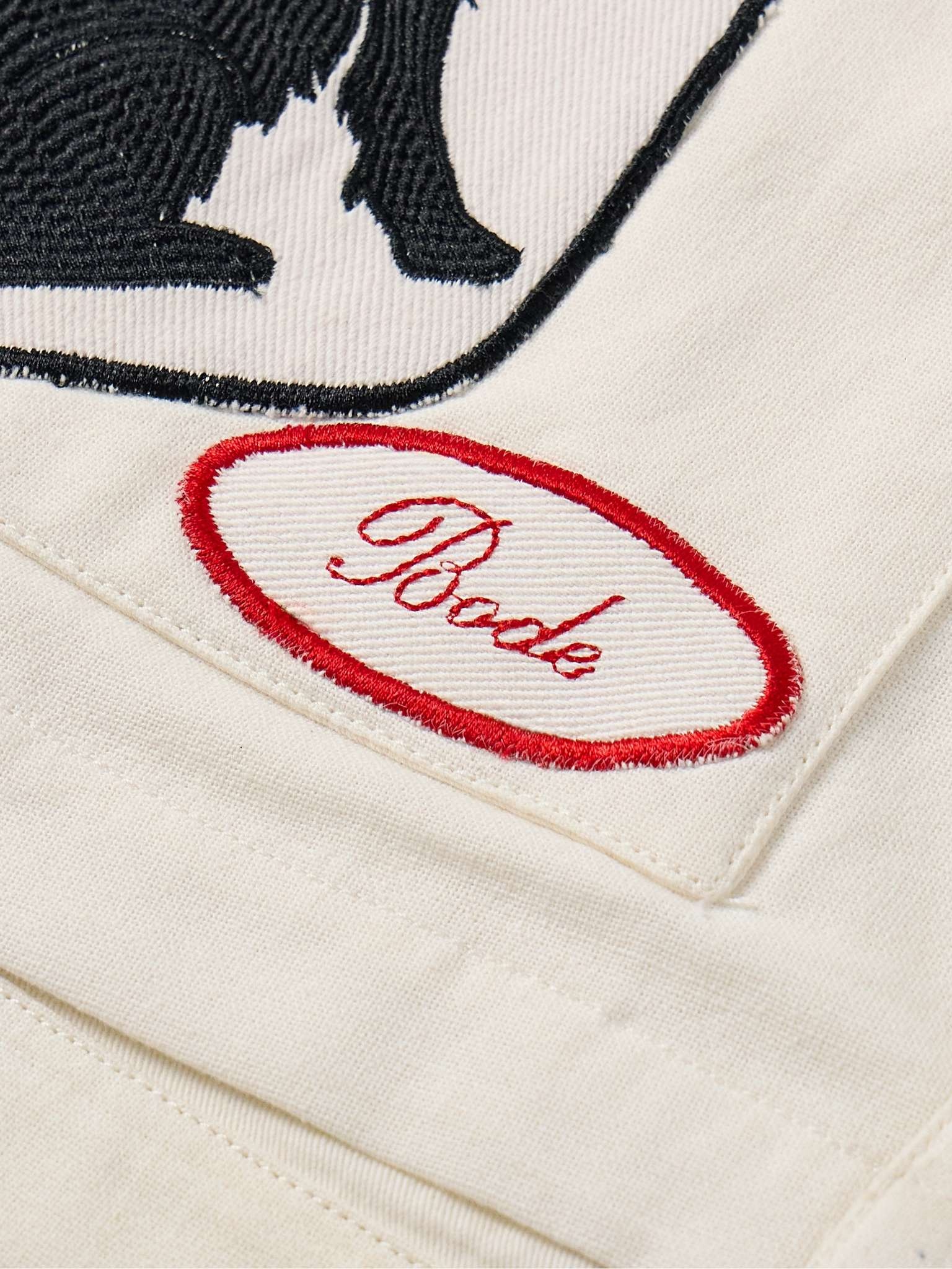 Cambridge Appliquéd Cotton-Canvas Jacket - 5