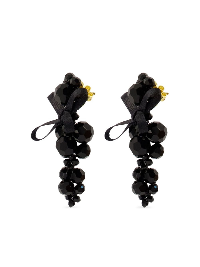 Simone Rocha Petite bow earrings outlook