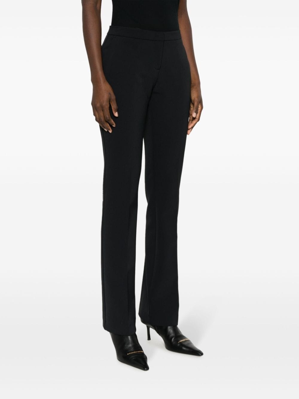 pleated flared trousers - 3