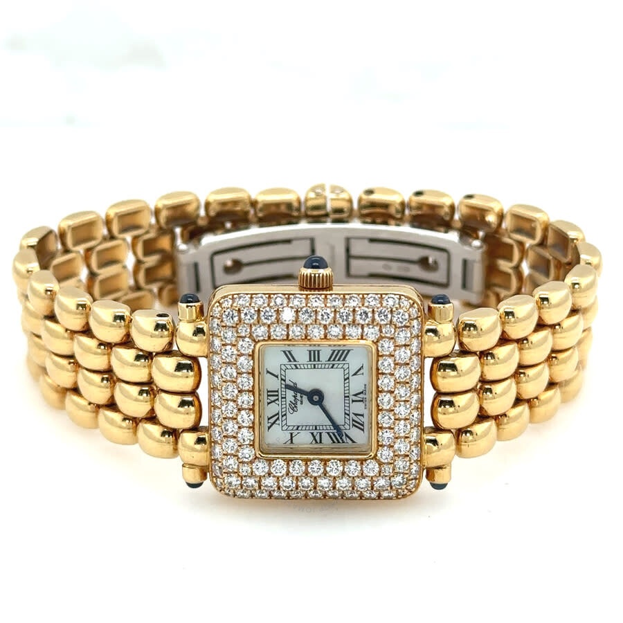 Pre-owned Chopard Les Classiques Quartz Diamond White Dial Ladies Watch 10/6115-23 - 5