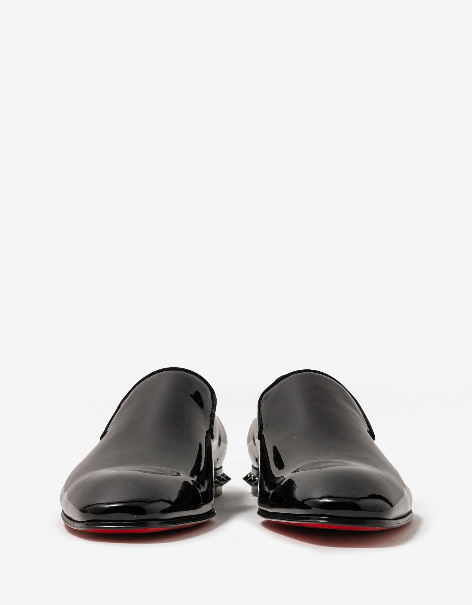 Christian Louboutin Marquees Black Patent Shoes - 5