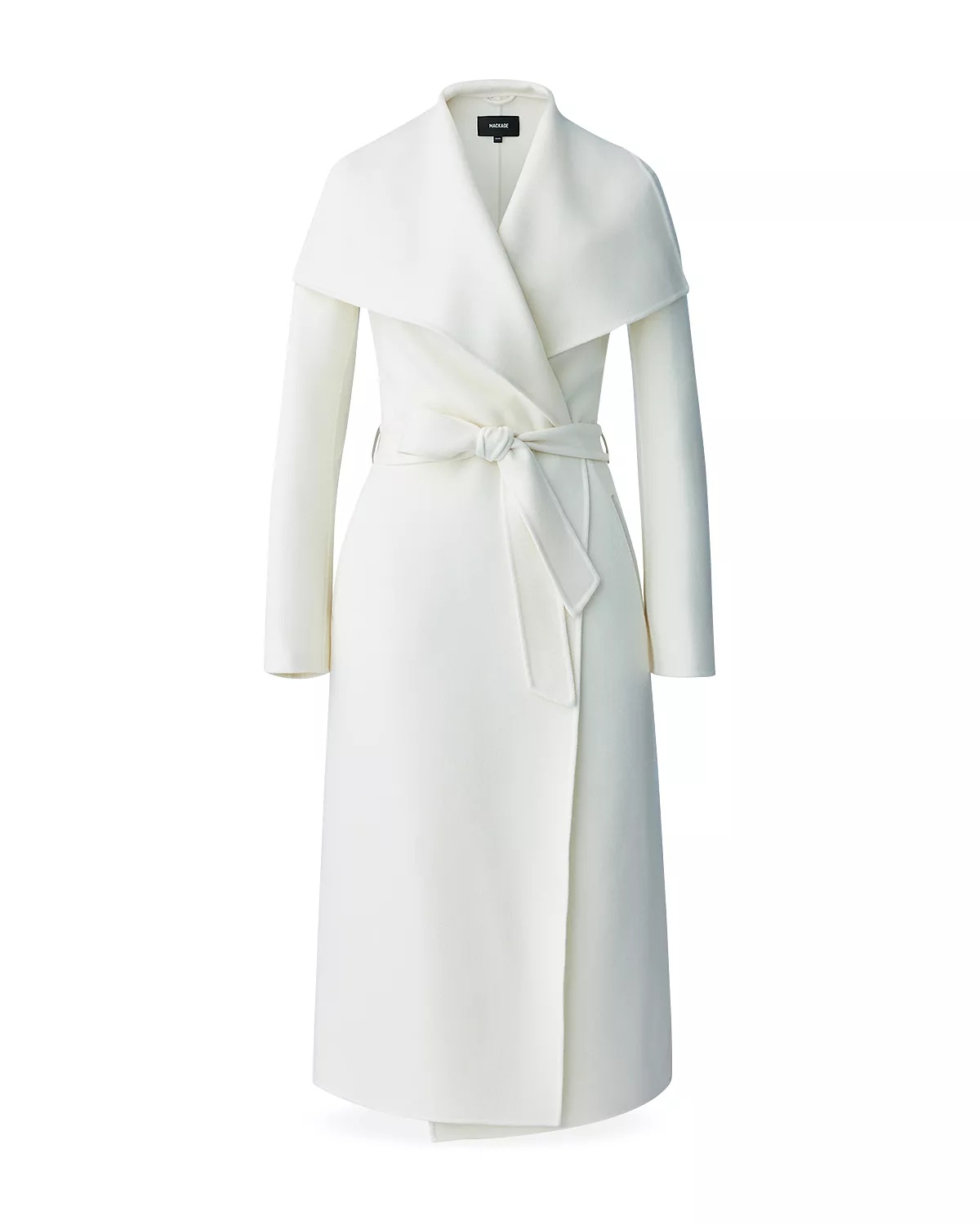 Mai Lightweight Wrap Wool Coat - 4