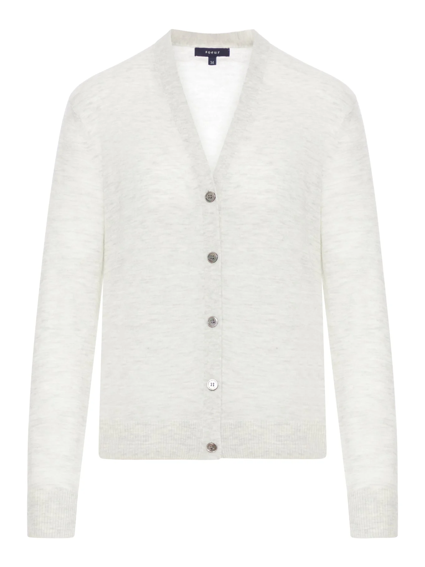 GIANNA ALPACA KNIT CARDIGAN - 1