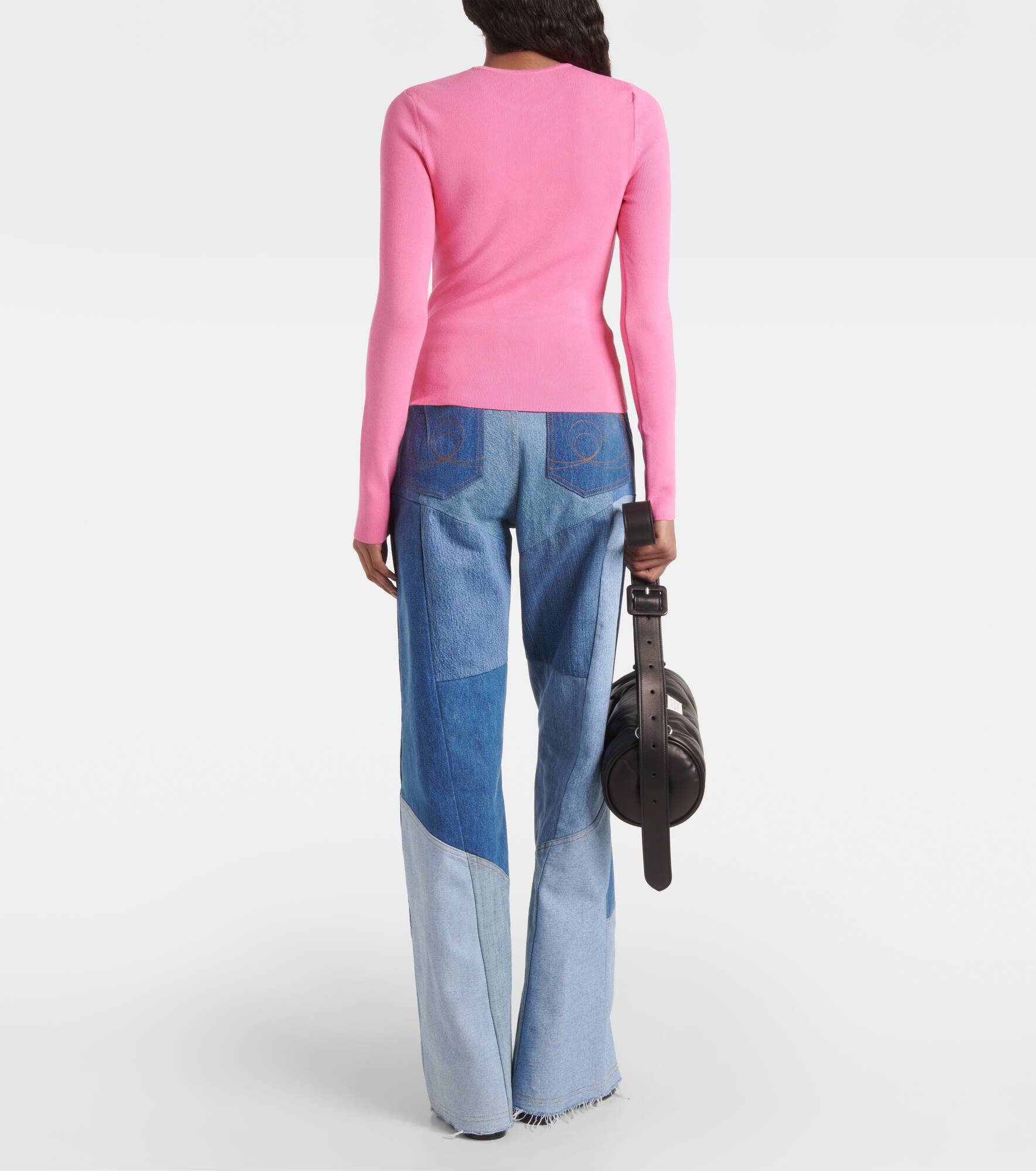 Core open-back jersey top - 3