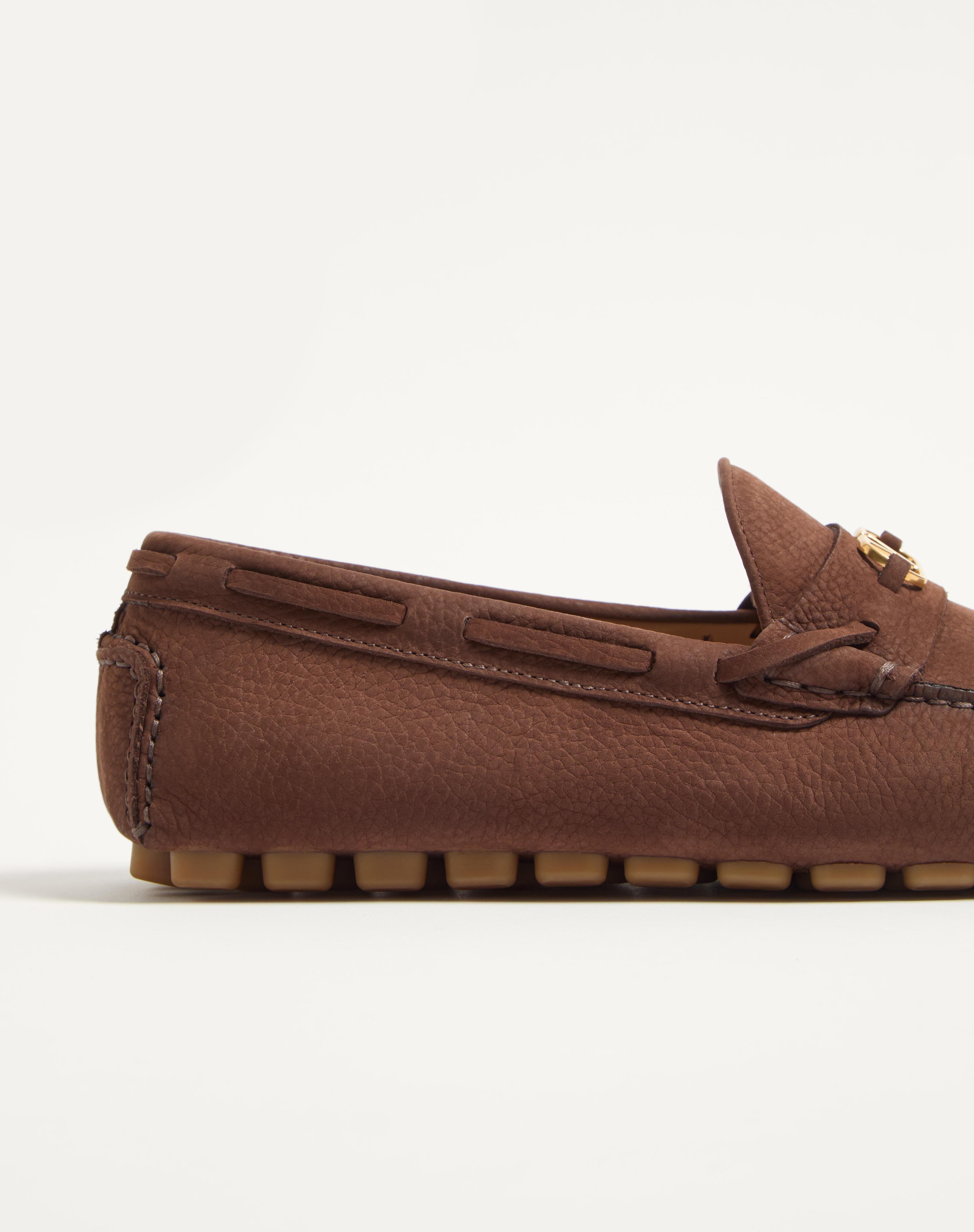 DRIVER FASTAWAY LOAFER IN DEERSKIN SUEDE - 7
