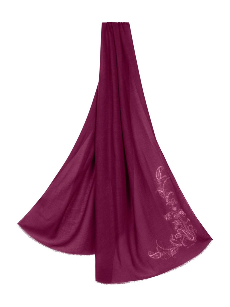 Etro paisley-print cashmere scarf outlook