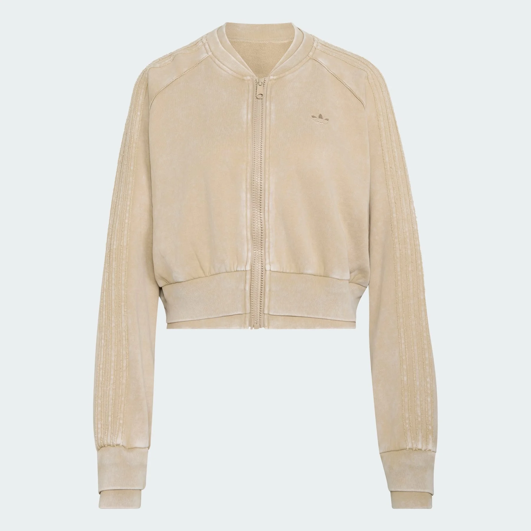 SST DOUBLE LAYERED CROPPED TRACK TOP - 1