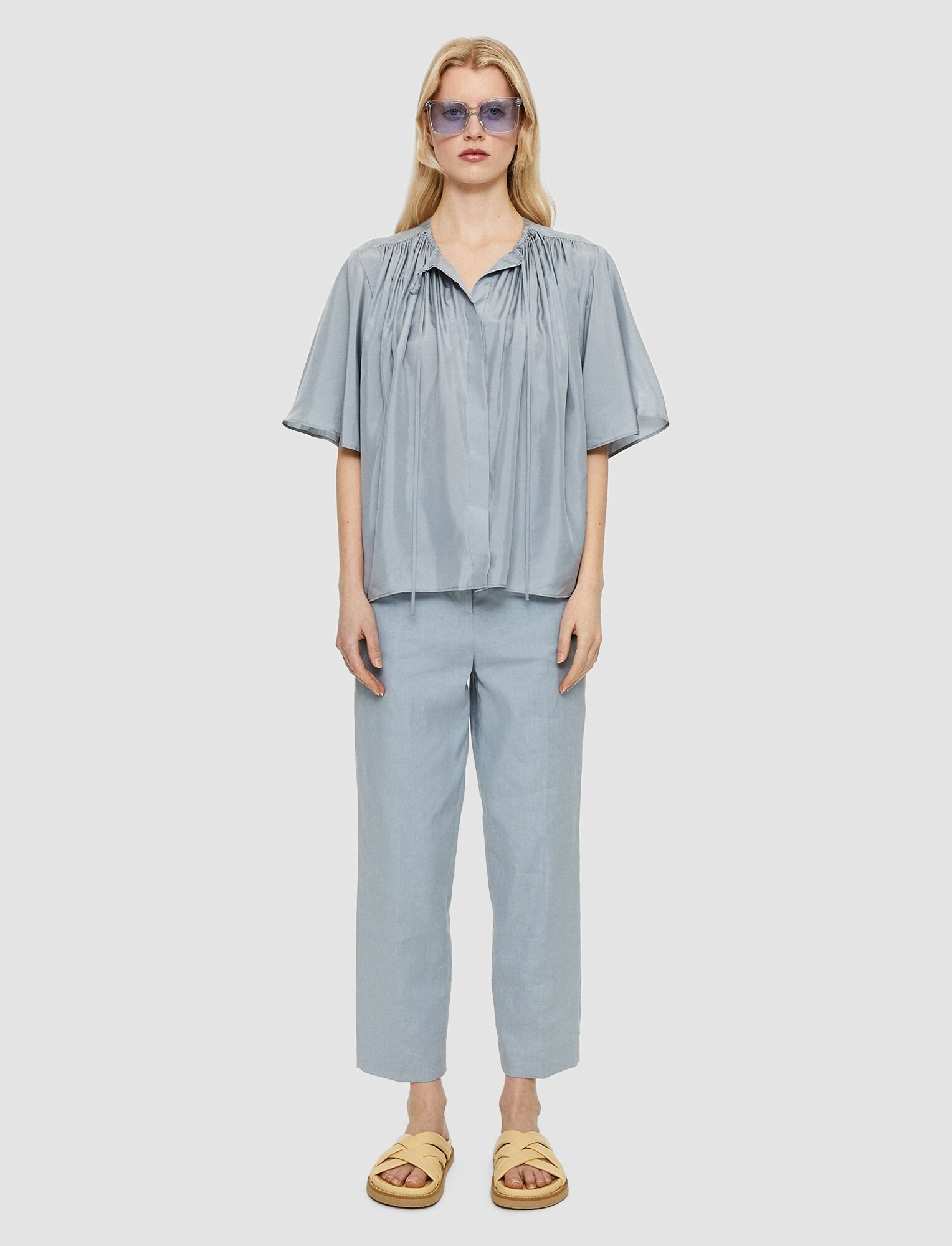 Silk Habotai Bristow Blouse - 2
