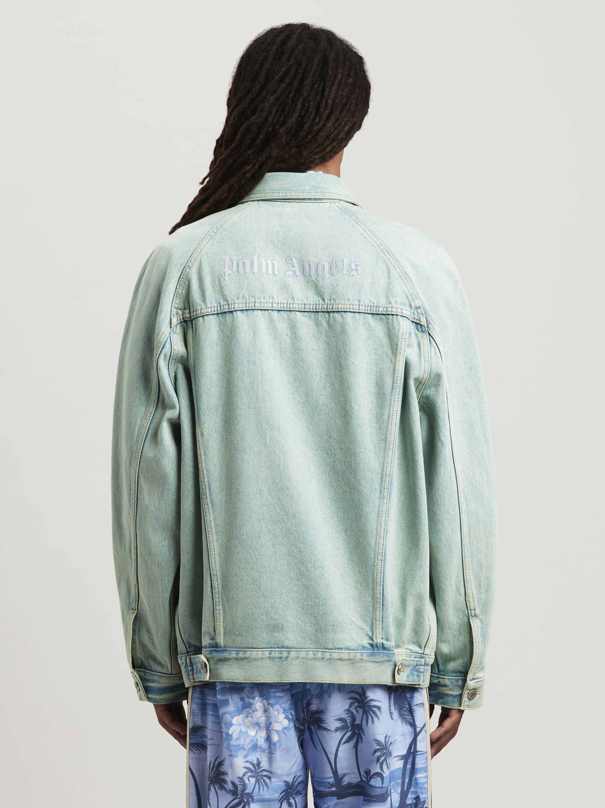 Overdye Loose Denim Jacket - 5