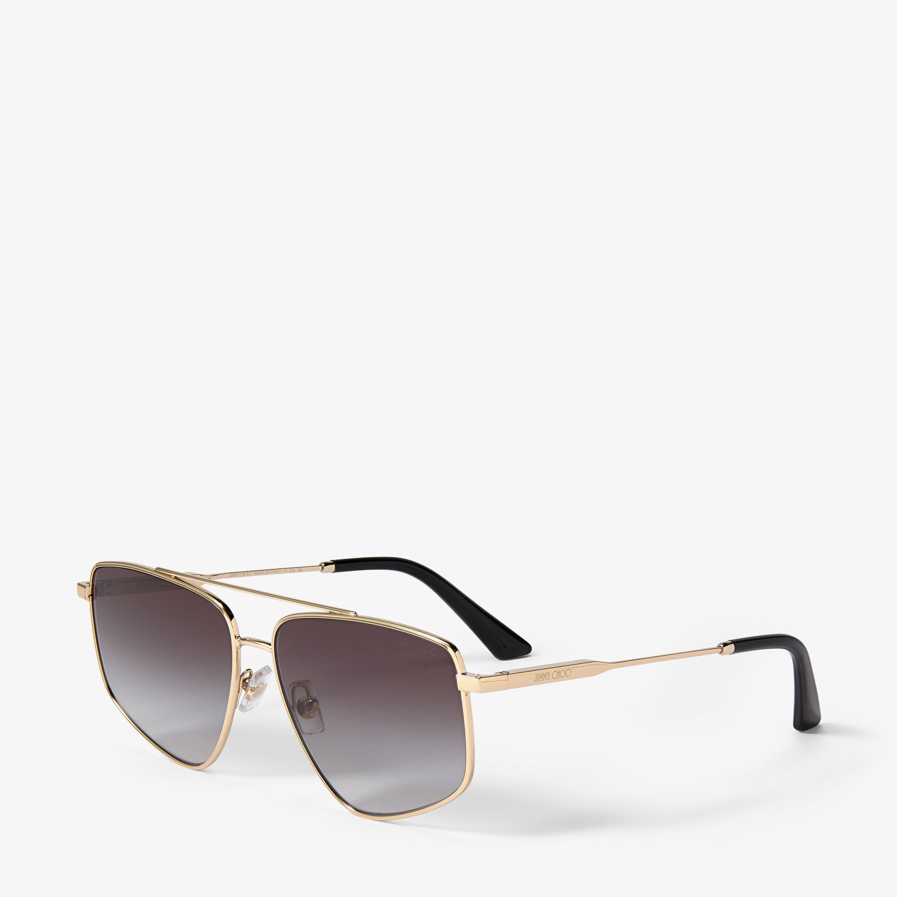 Alyssa
Pale Gold Aviator Sunglasses - 2