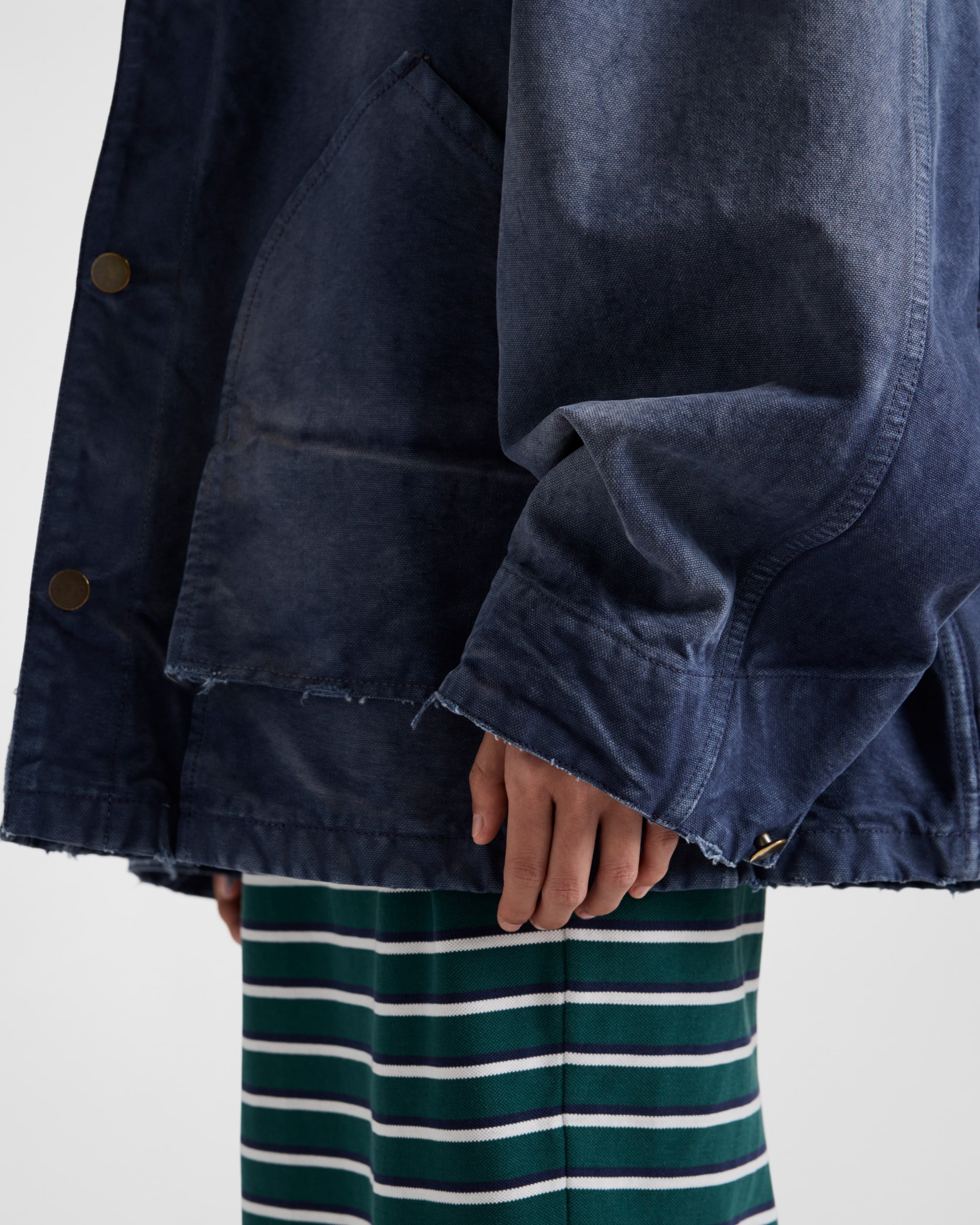 Canvas trucker jacket - 3