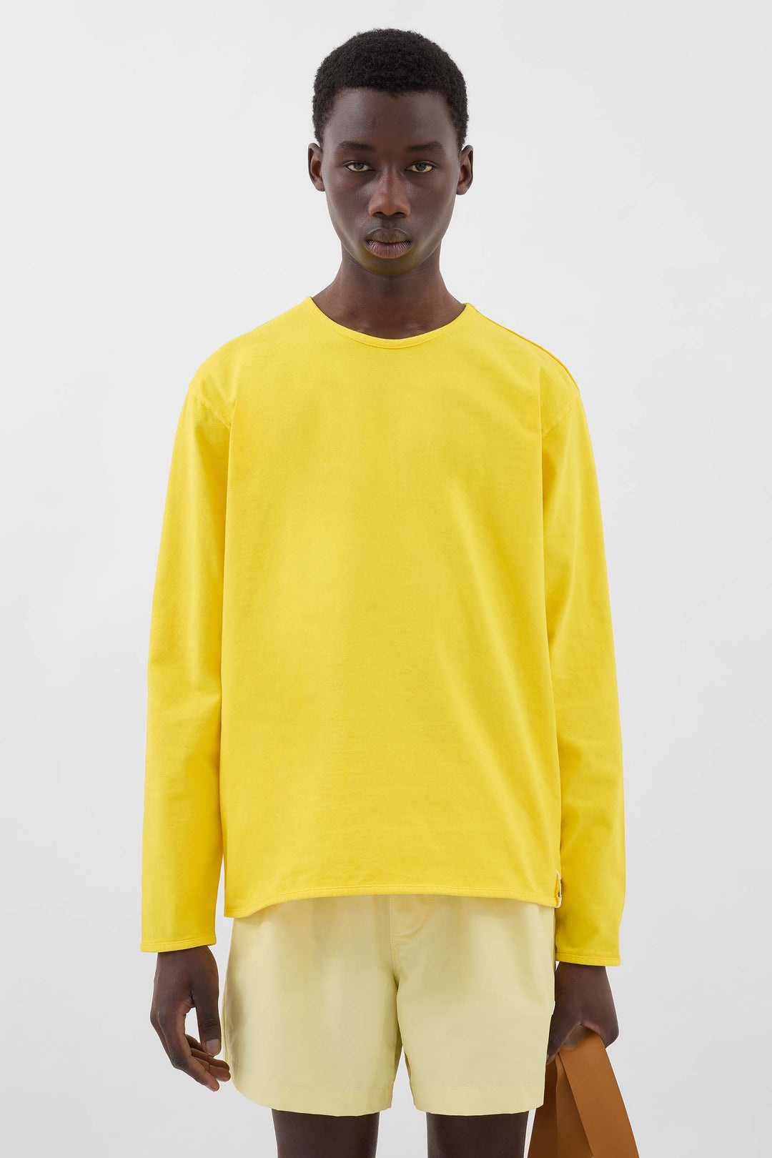 EVERYDAY CLASSIC LONGSLEEVE T-SHIRT / yellow - 2