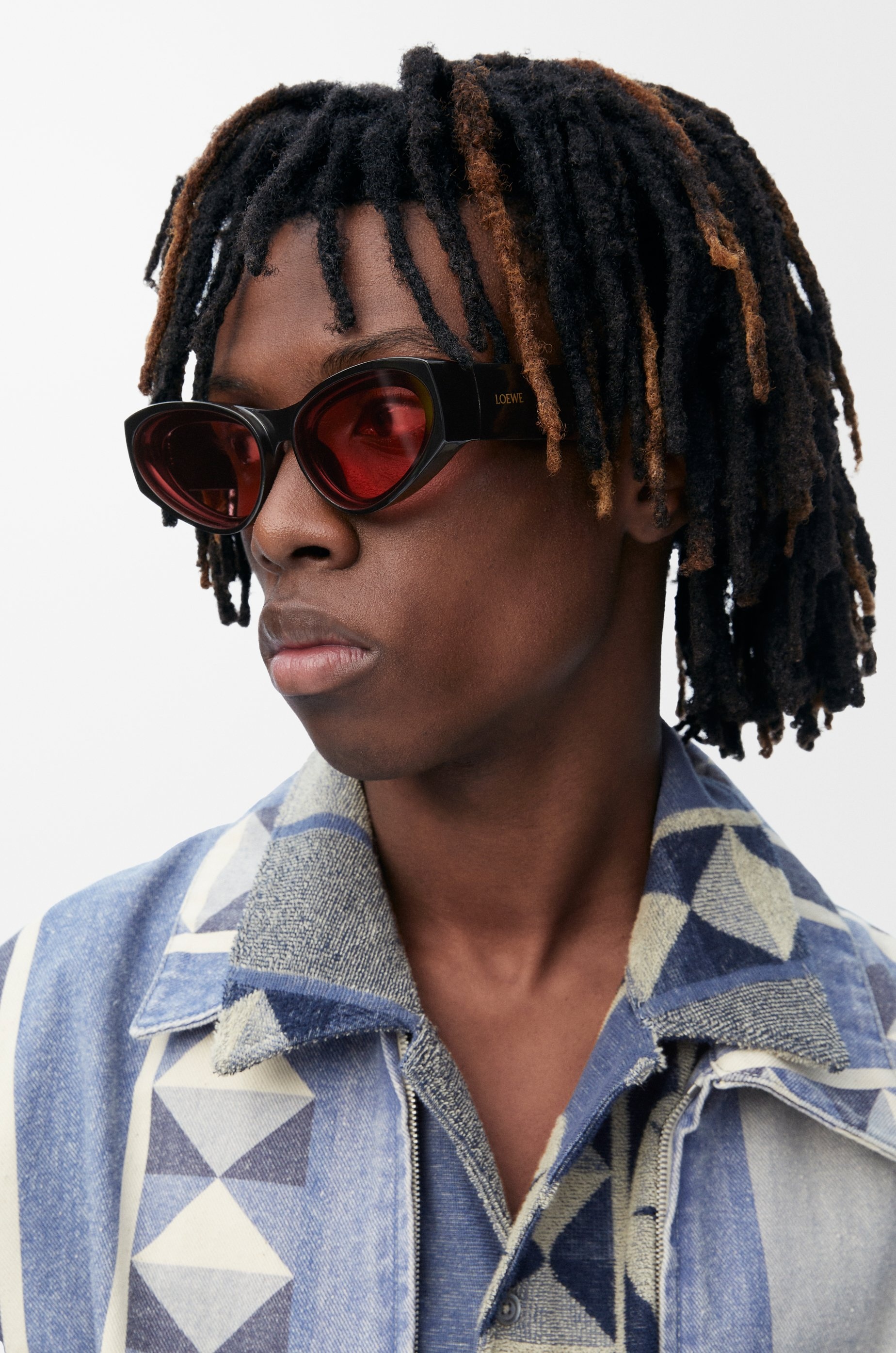 Front lenses cateye sunglasses - 3