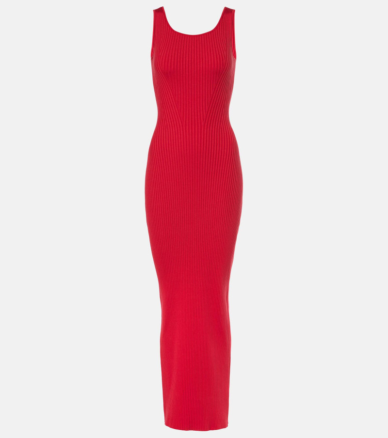 Davian silk-blend maxi dress - 1
