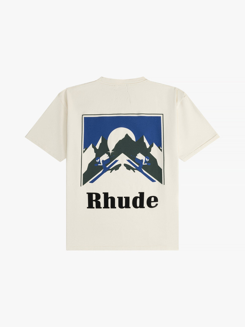 Rhude RHUDE ASPEN MOONLIGHT TEE outlook