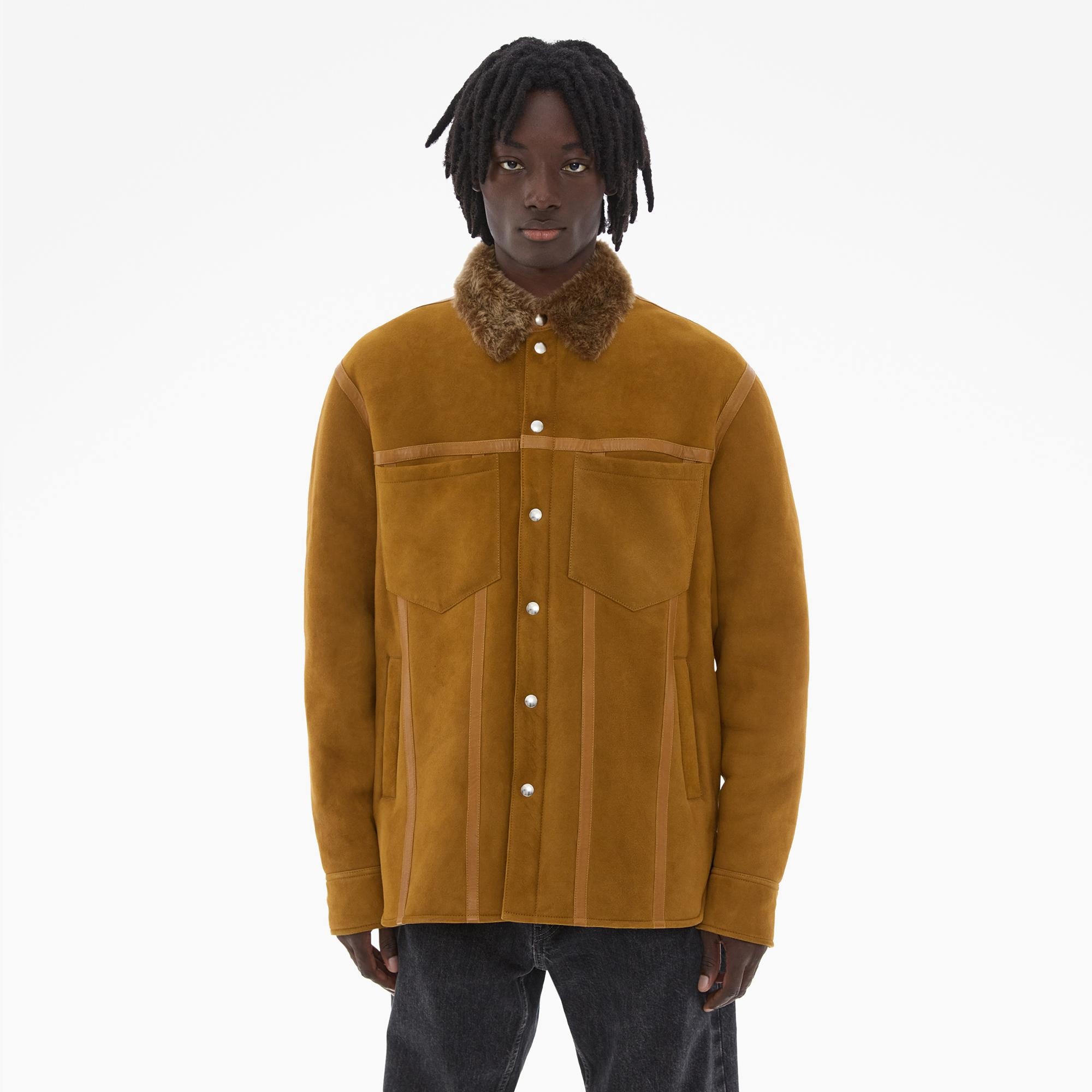 SHEARLING TRUCKER JACKET - 3
