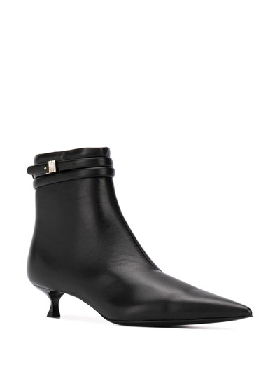 MSGM low-heel ankle boots outlook