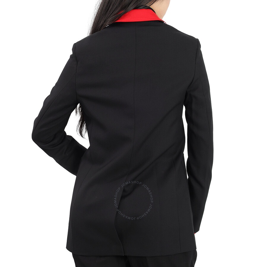 Burberry Ladies Track Top Detail Tailored Jacket - 3