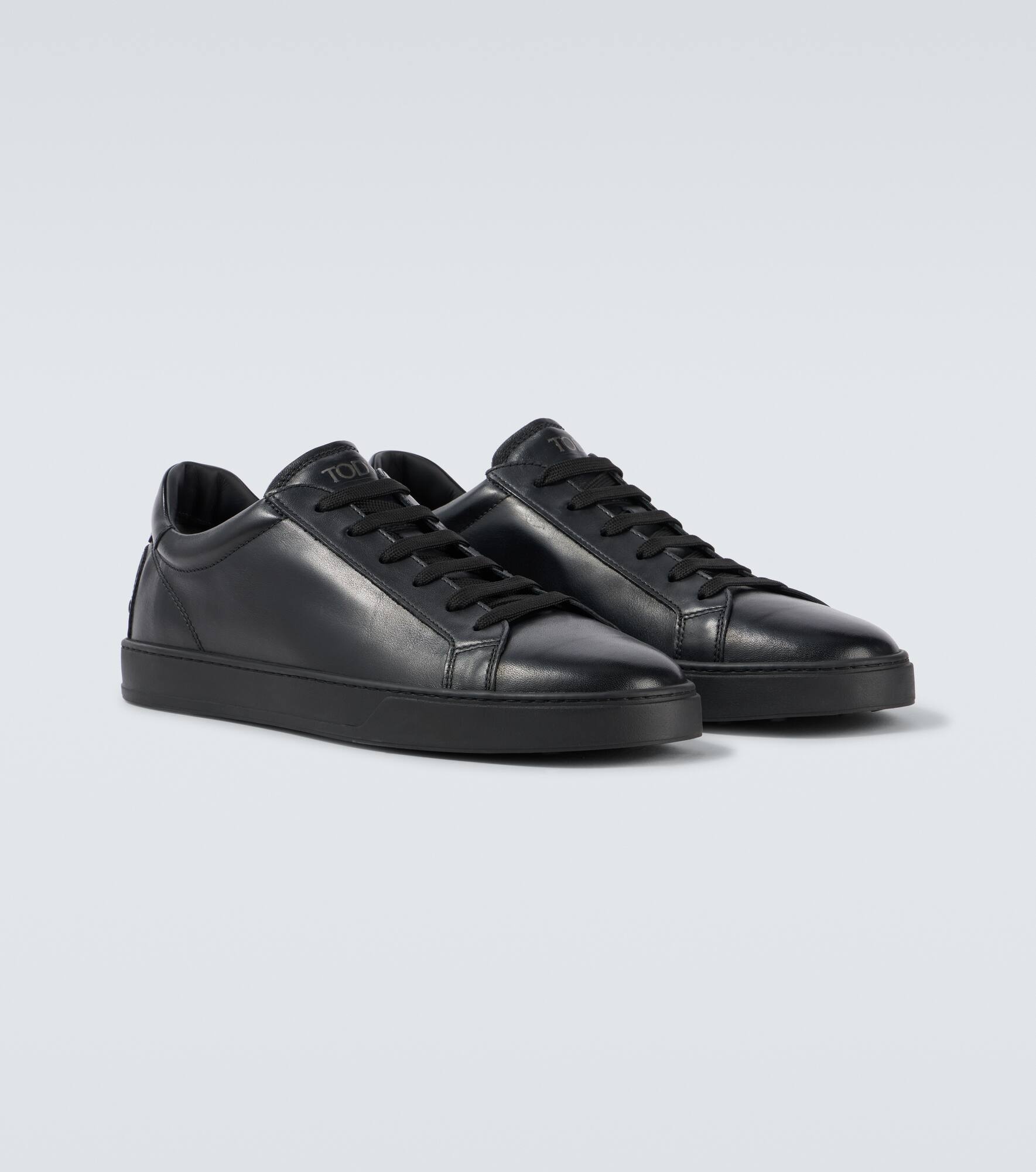 Leather sneakers - 5