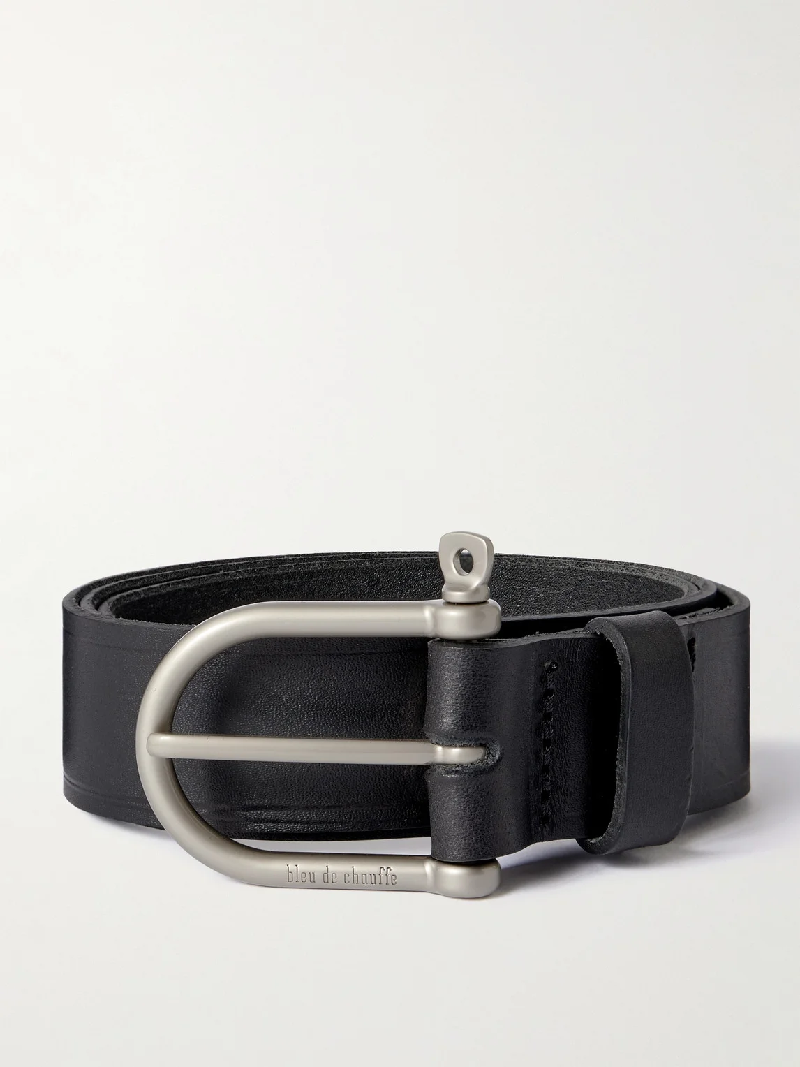 3.5cm Manille Leather Belt - 1