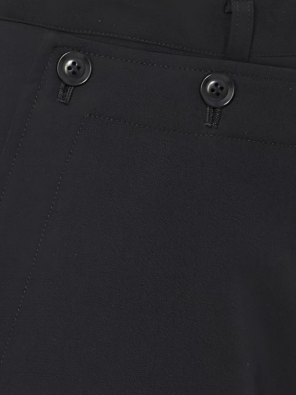 button-fastening slit-pocket trousers - 5