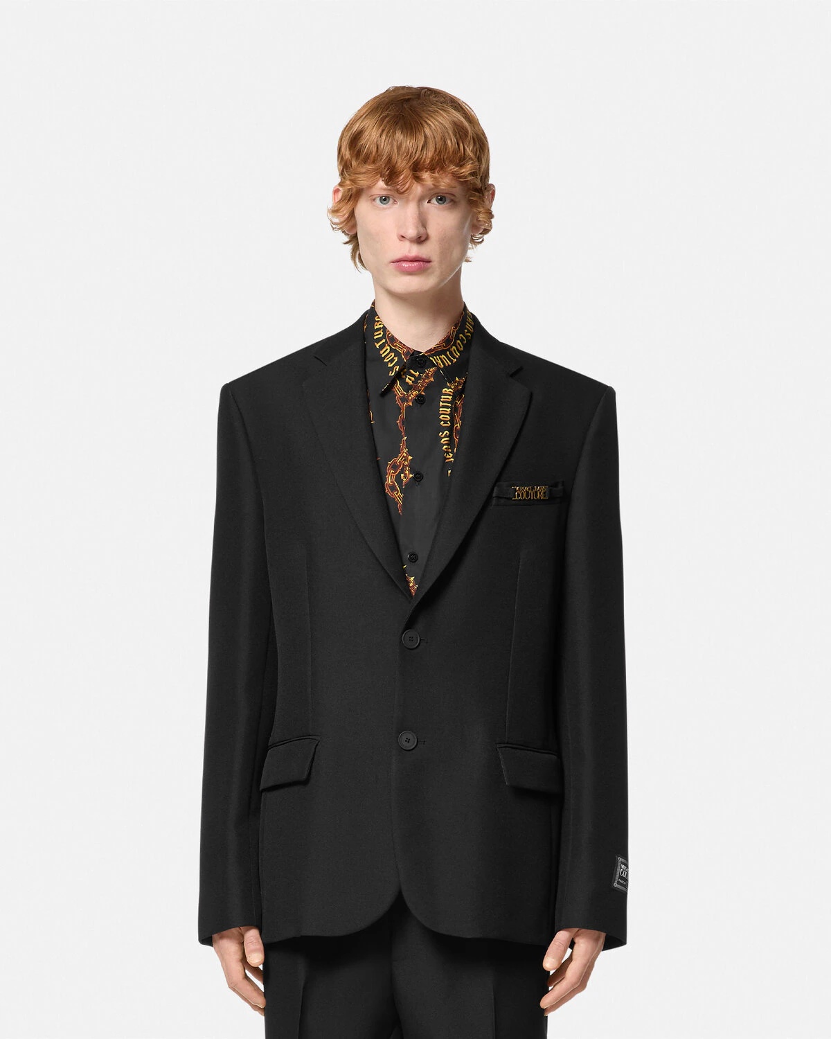 Logo Single-Breasted Blazer - 4