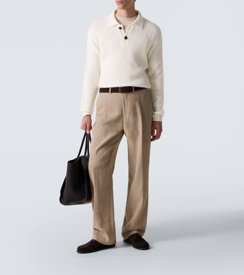 arch4 Mr Darius cashmere polo sweater outlook
