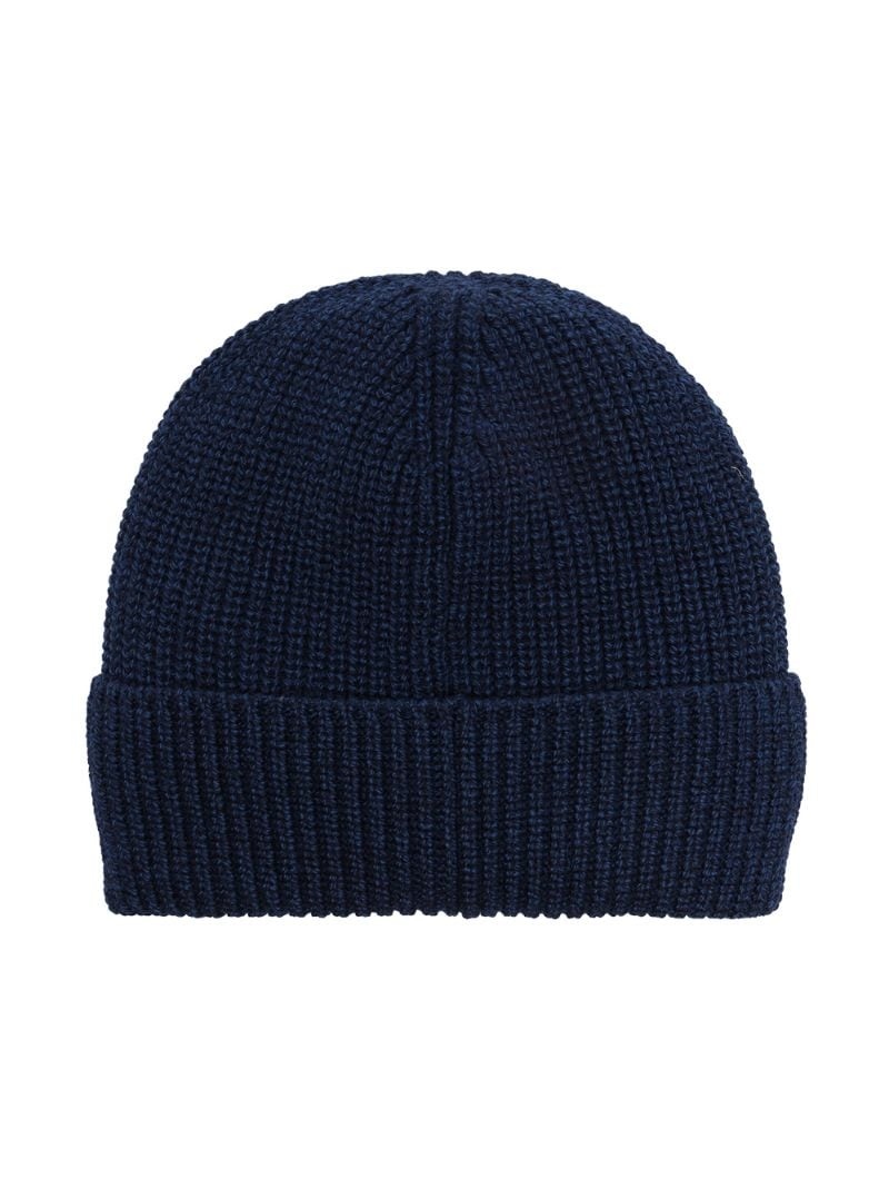 Arctic Disc ribbed-knit beanie - 3