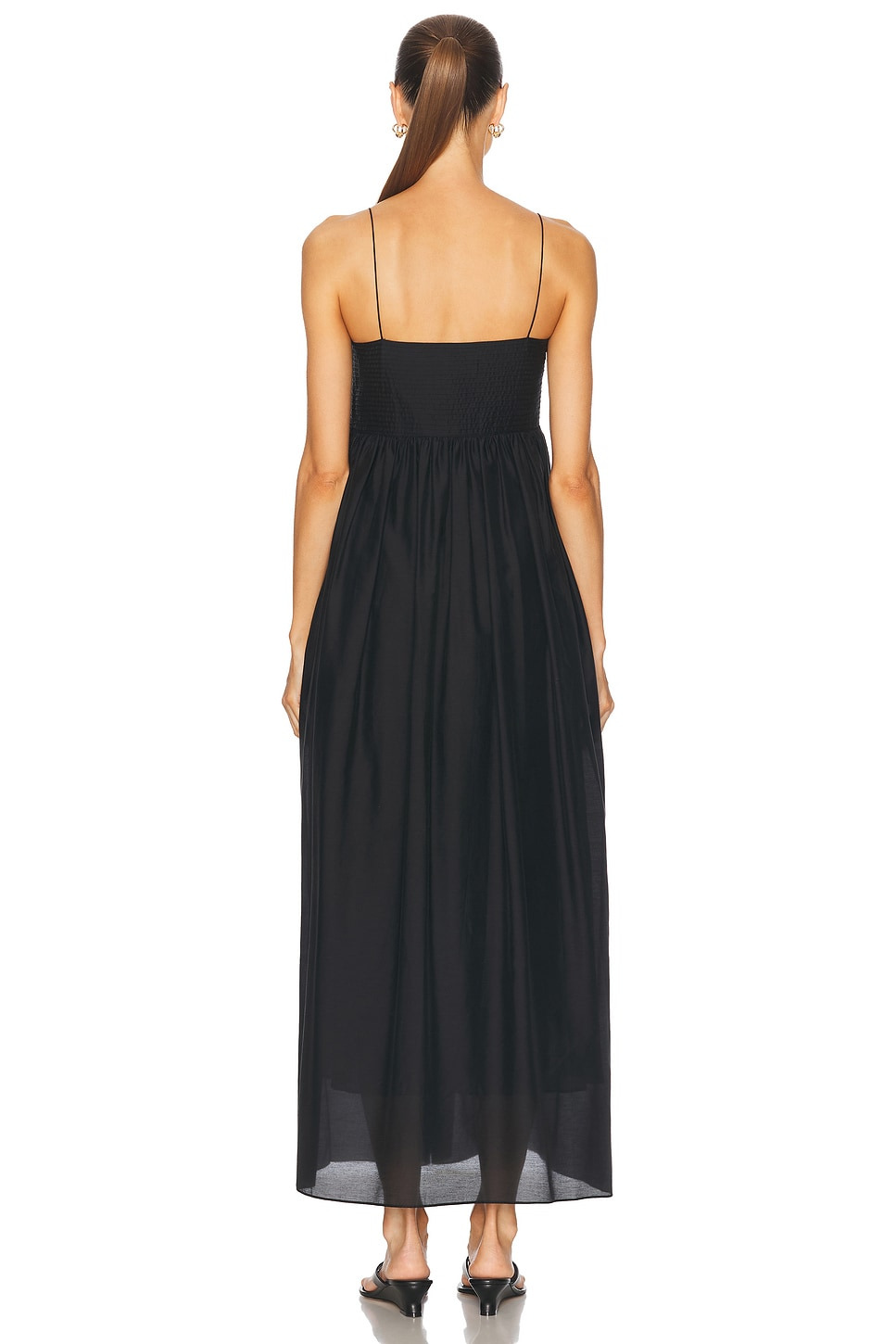 Empire Pintuck Bodice Dress - 3
