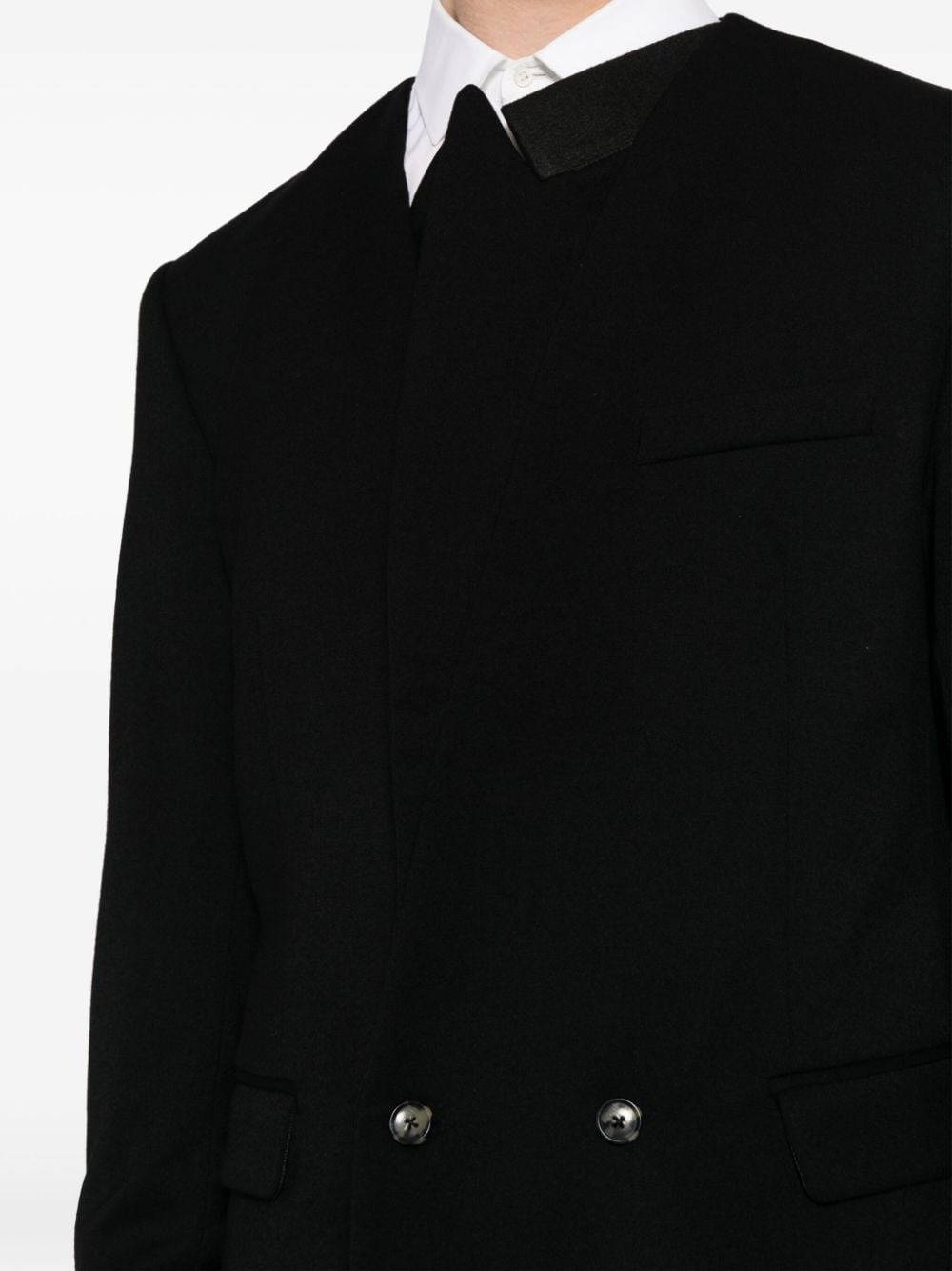 Erza asymmetric-edge blazer - 5