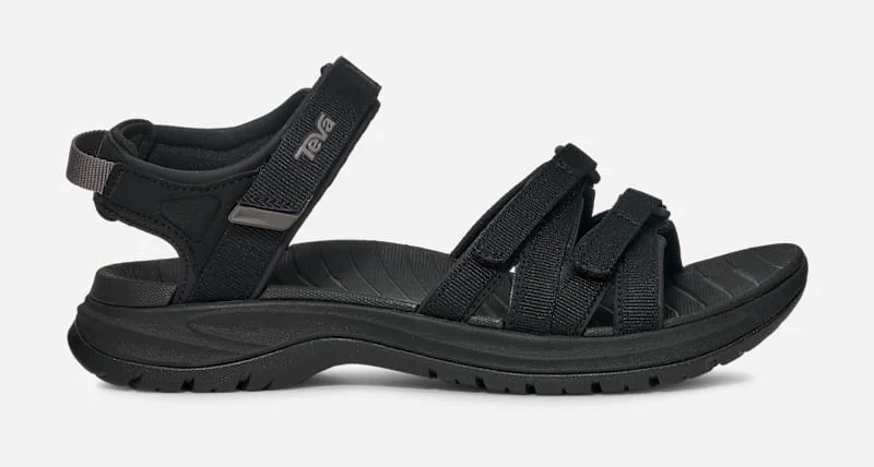 Women's Tirra Sport Hiking Sandal in Black/Black - 1
