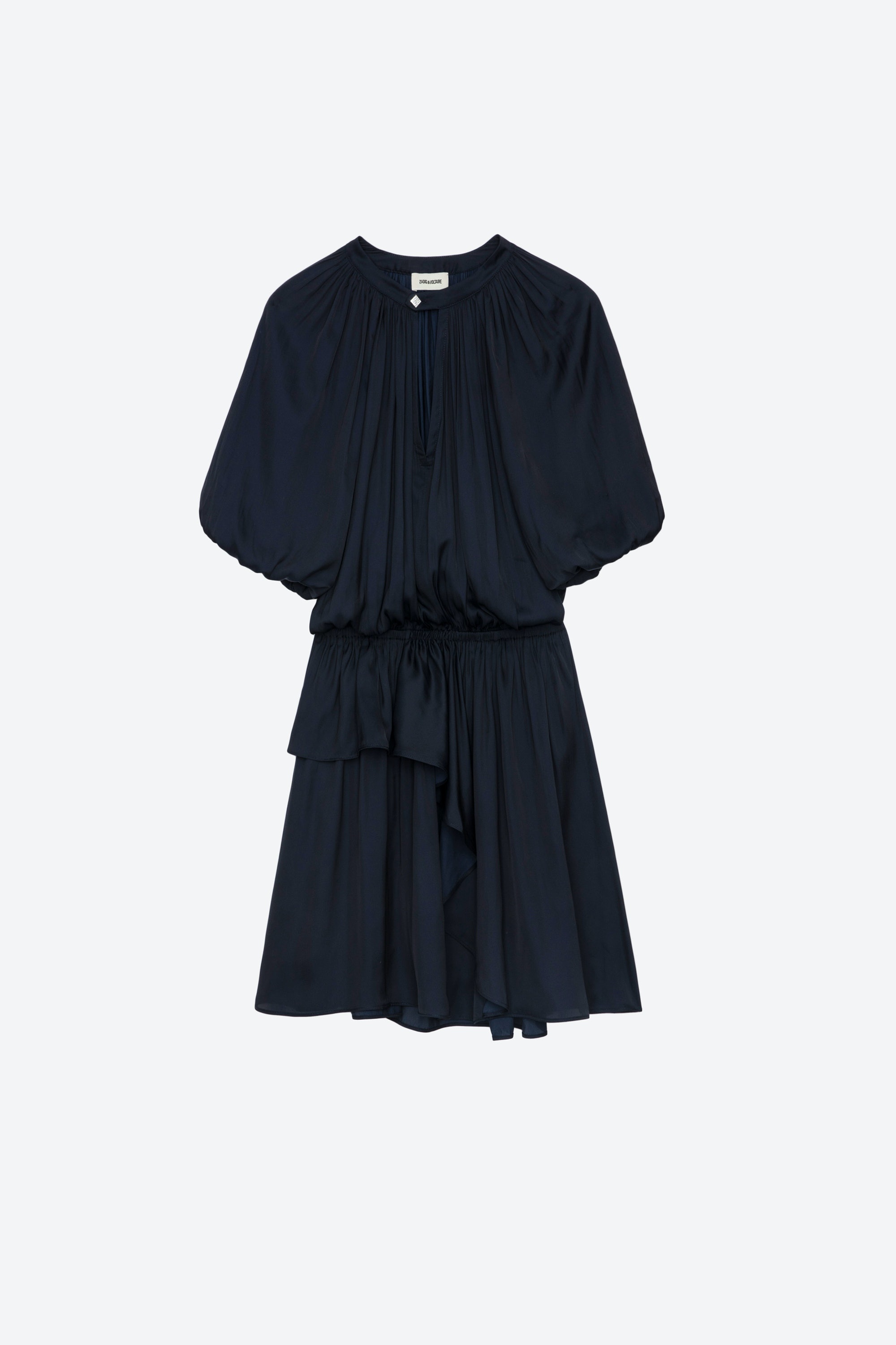 Romina Satin Dress - 5
