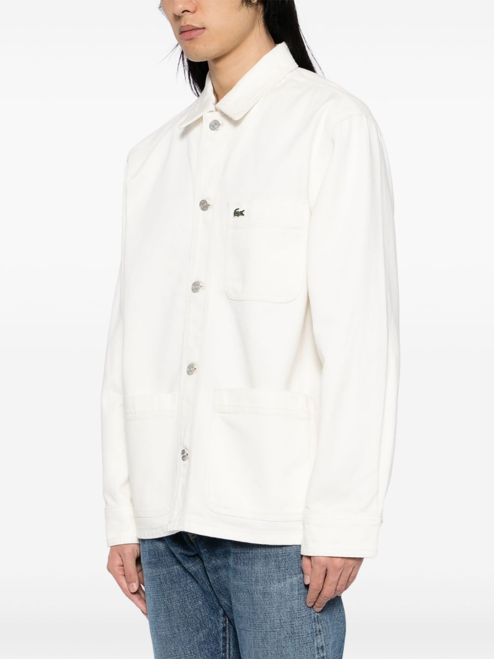 denim shirt jacket - 3