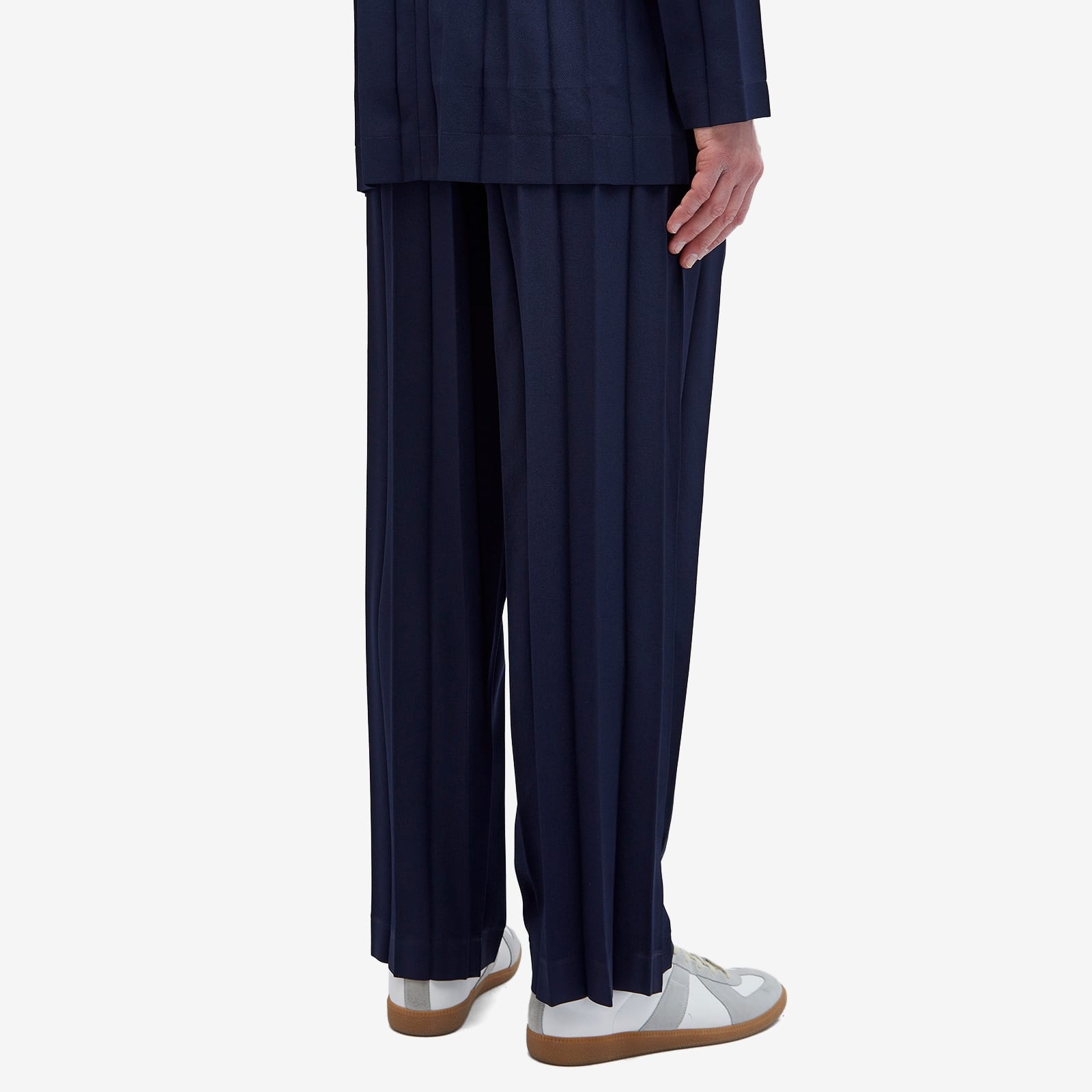 Homme Plissé Issey Miyake Pleated Edge Trousers - 3