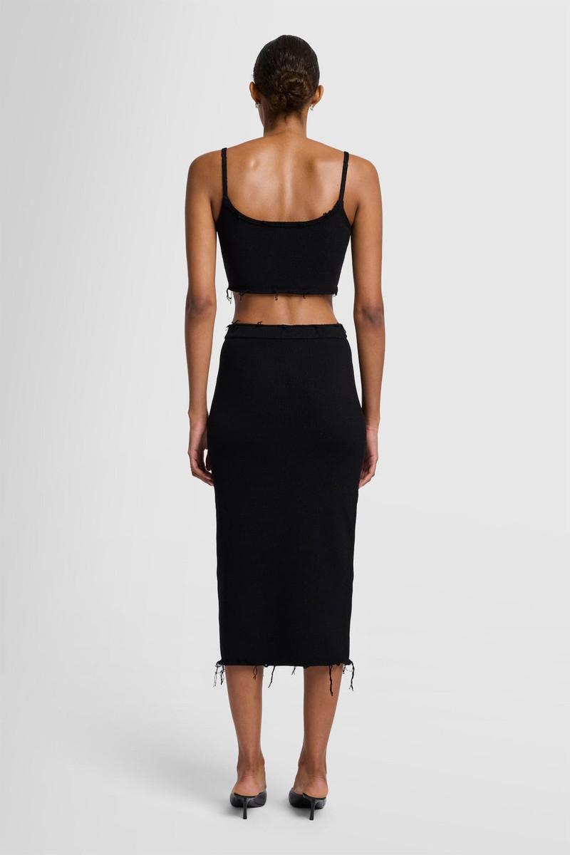 CROPPED TANK in Cotton 4