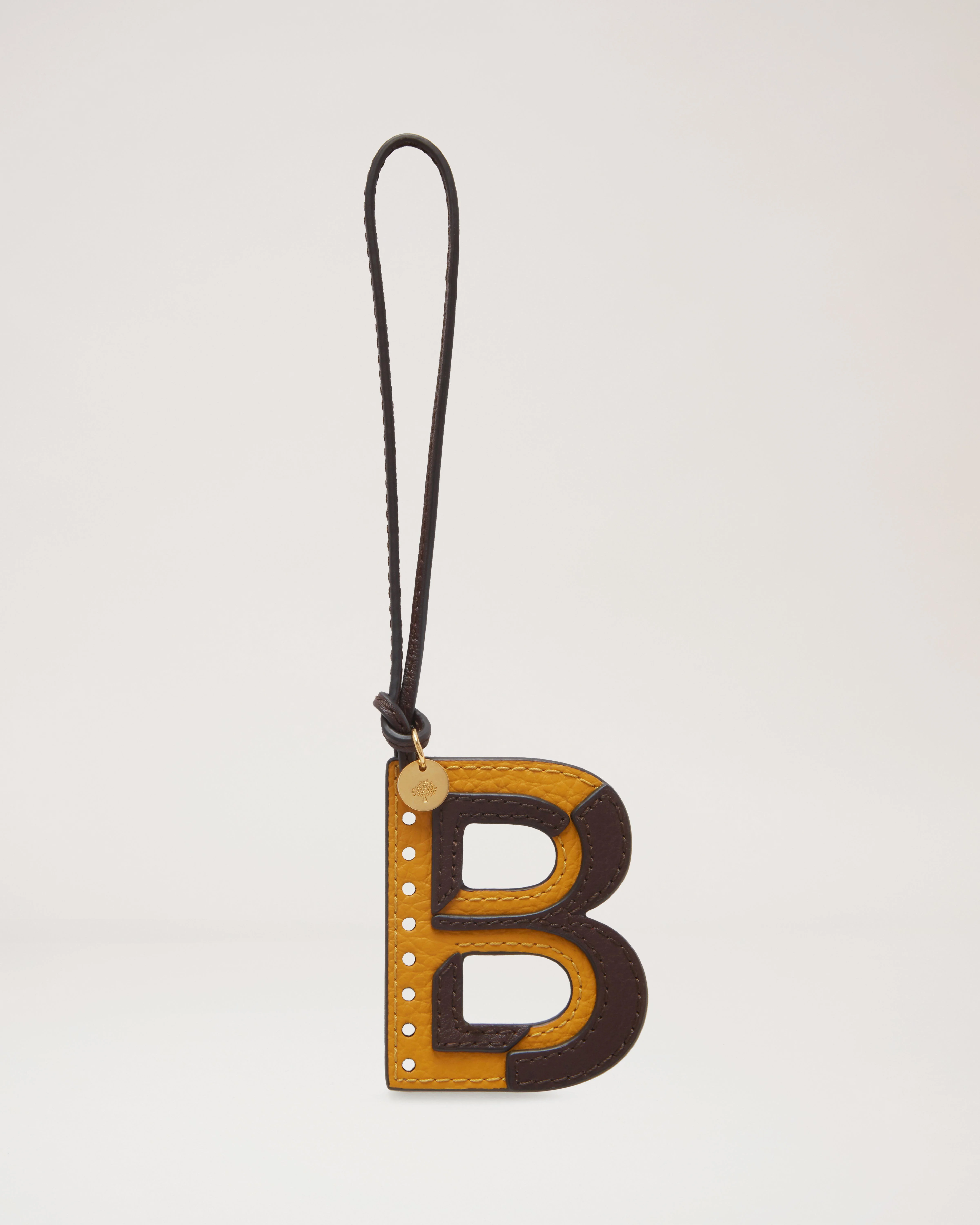 Bi-Colour Leather Keyring - B
Deep Amber Silky Calf - 1